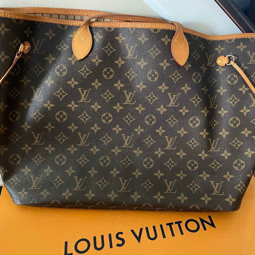 Real Louis Vuitton Neverfull GM